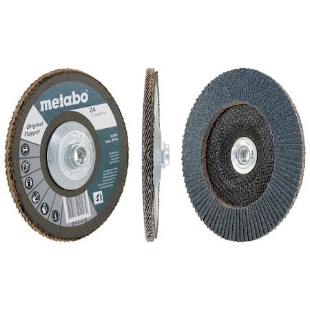 Metabo Flap Disc 7" Original Flapper 40 5/8"-11 T29 Fiberglass 629404000